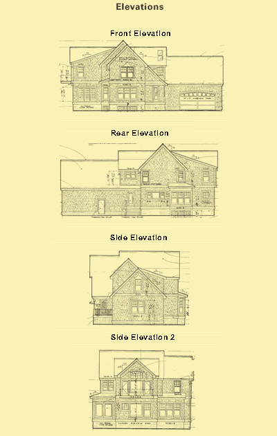 plan maison bois