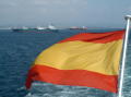espagne-algeciras-ferry-drapeau-espagnol